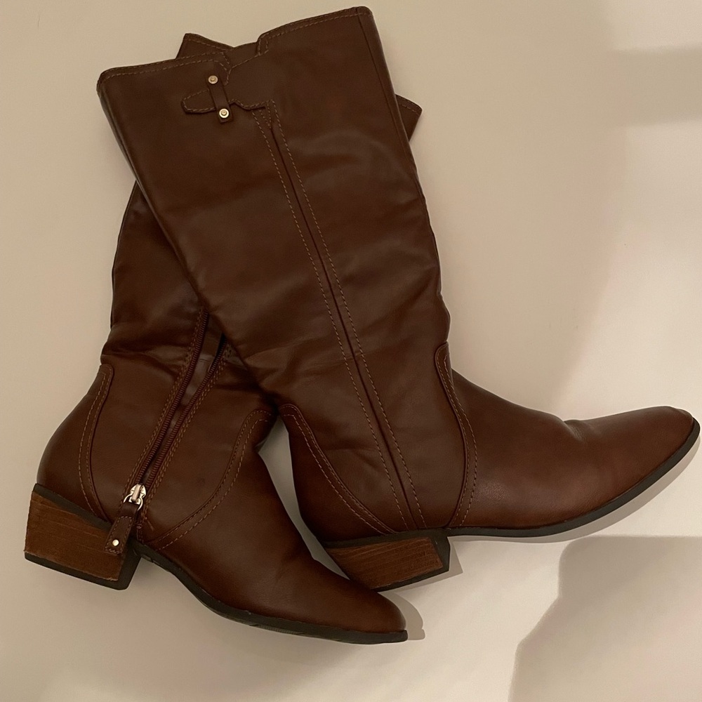 Dr. Scholl’s Brilliance Riding Boots Brown 11 M